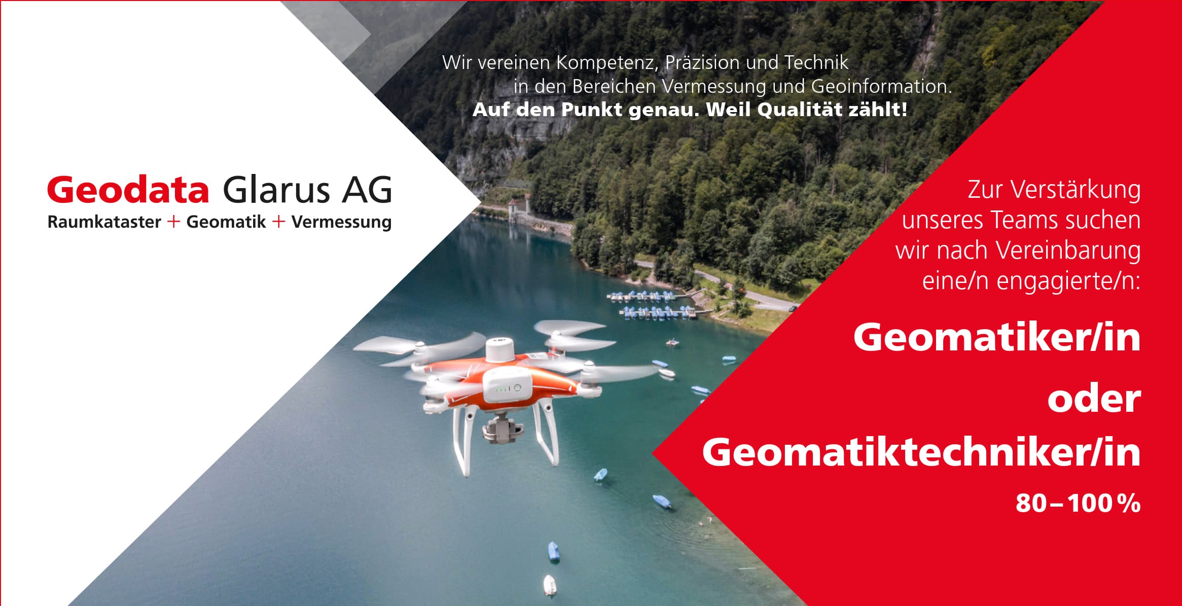 Freie Stelle Geodata Glarus